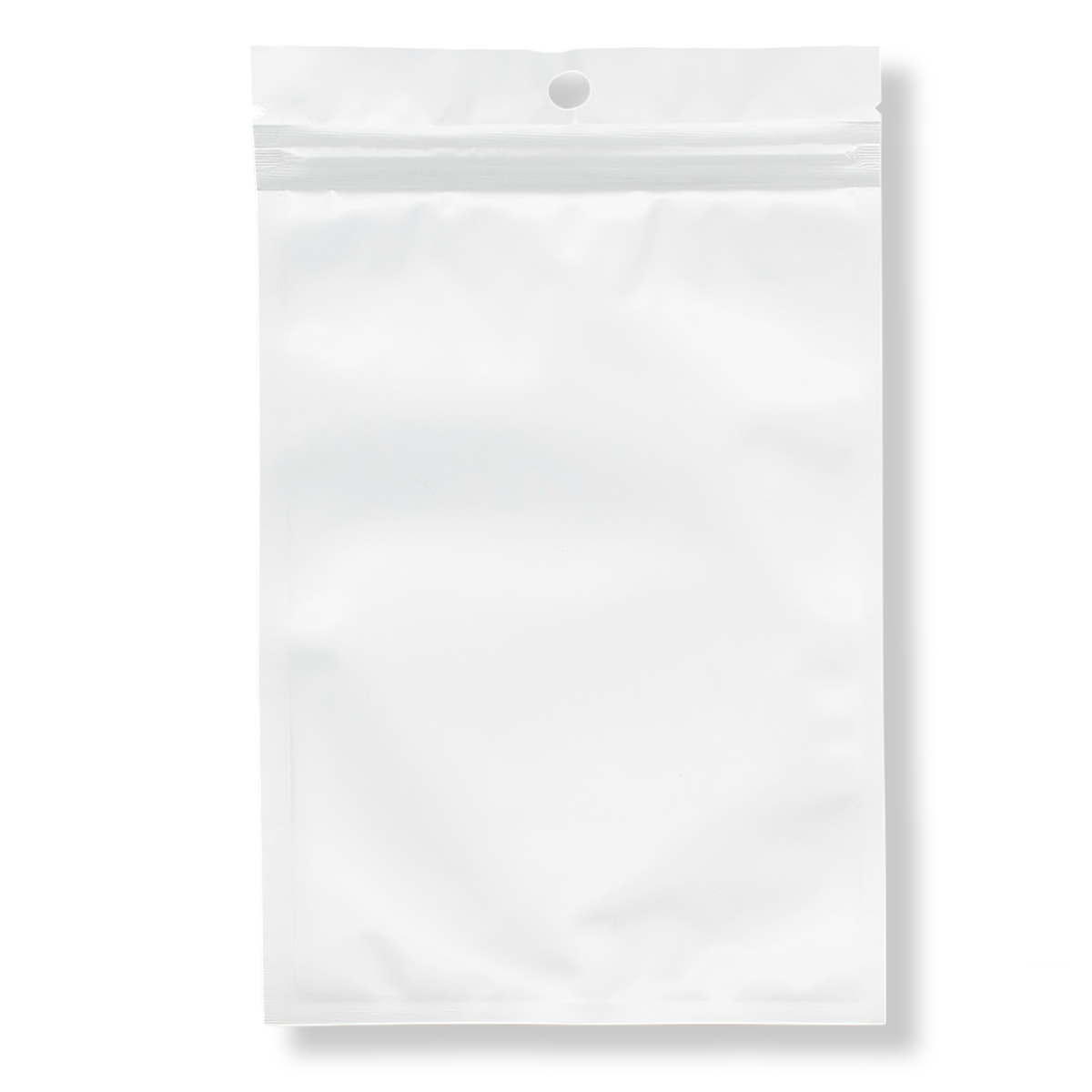 ЗИП Пакет Белый/Прозрачный, с подвесом, замок ZIP Lock, Размер: 19.5х12см, Внутренний размер: 16х11см, (УТ100031001)