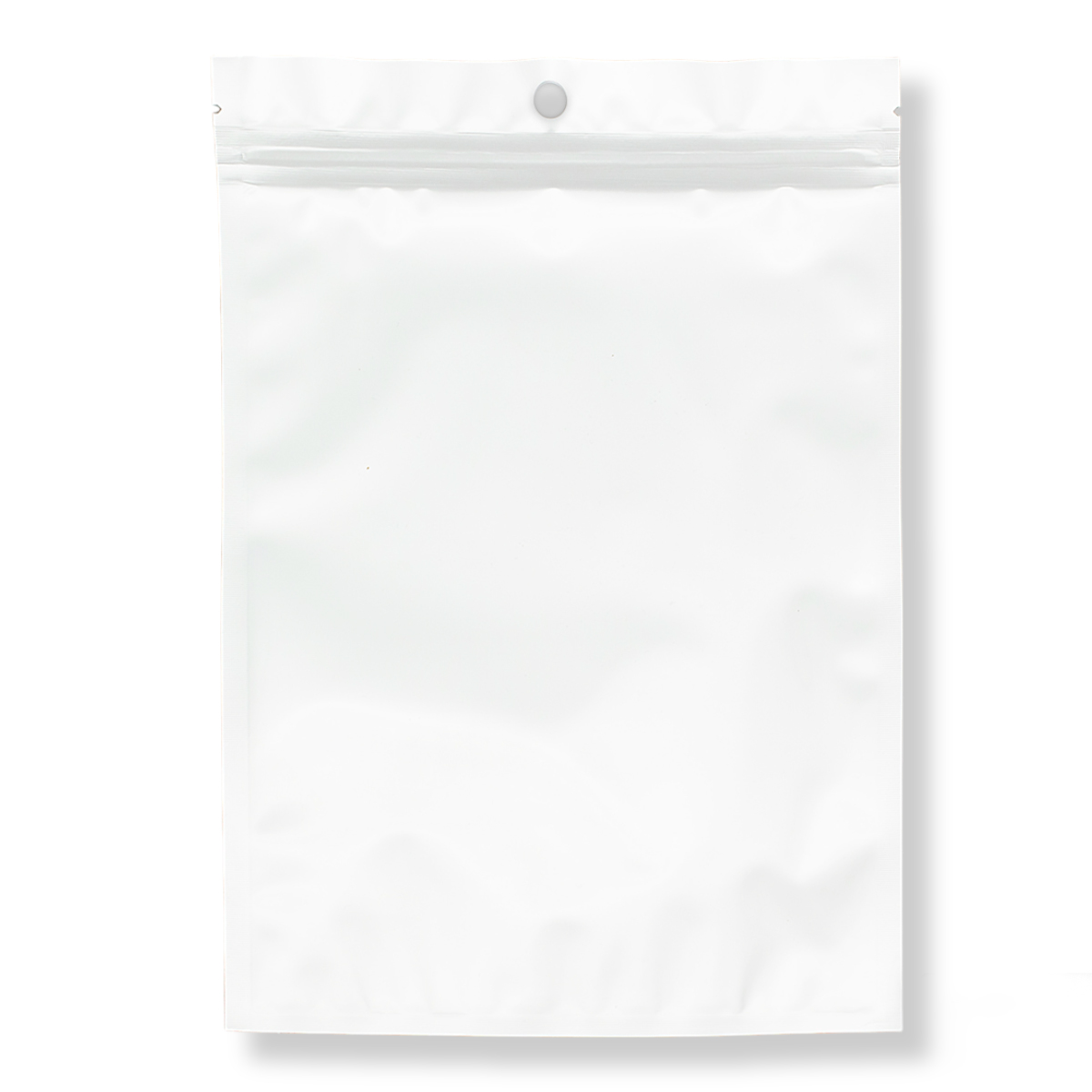 ЗИП Пакет Белый/Прозрачный, с подвесом, замок ZIP Lock, Размер: 24х16см, Внутренний размер: 20х14.5см, (УТ100031002)